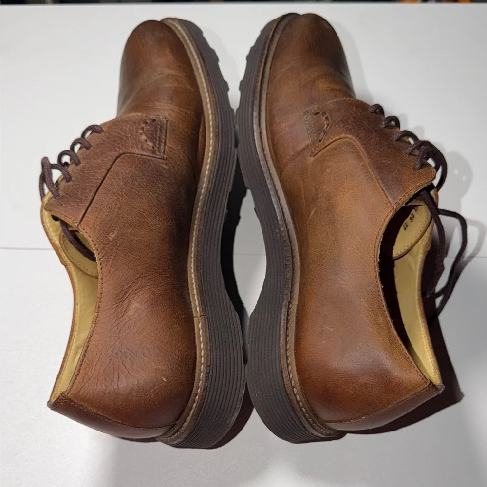 Martin Dingman Like New Men’s Brown Leather Derby Shoes Style 300380 Sz 9 1/2M